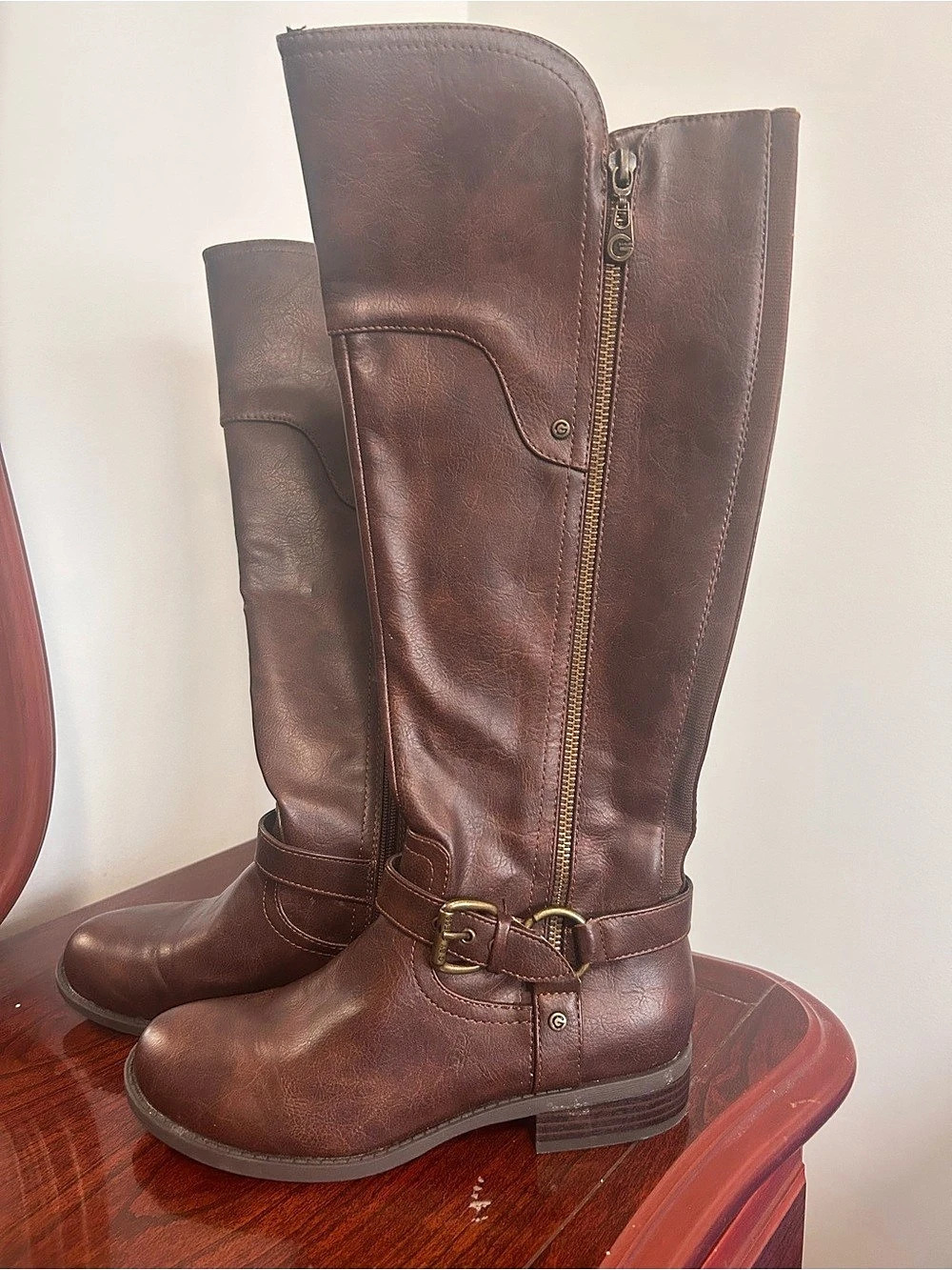 G by GUESS Brown Tall Boots